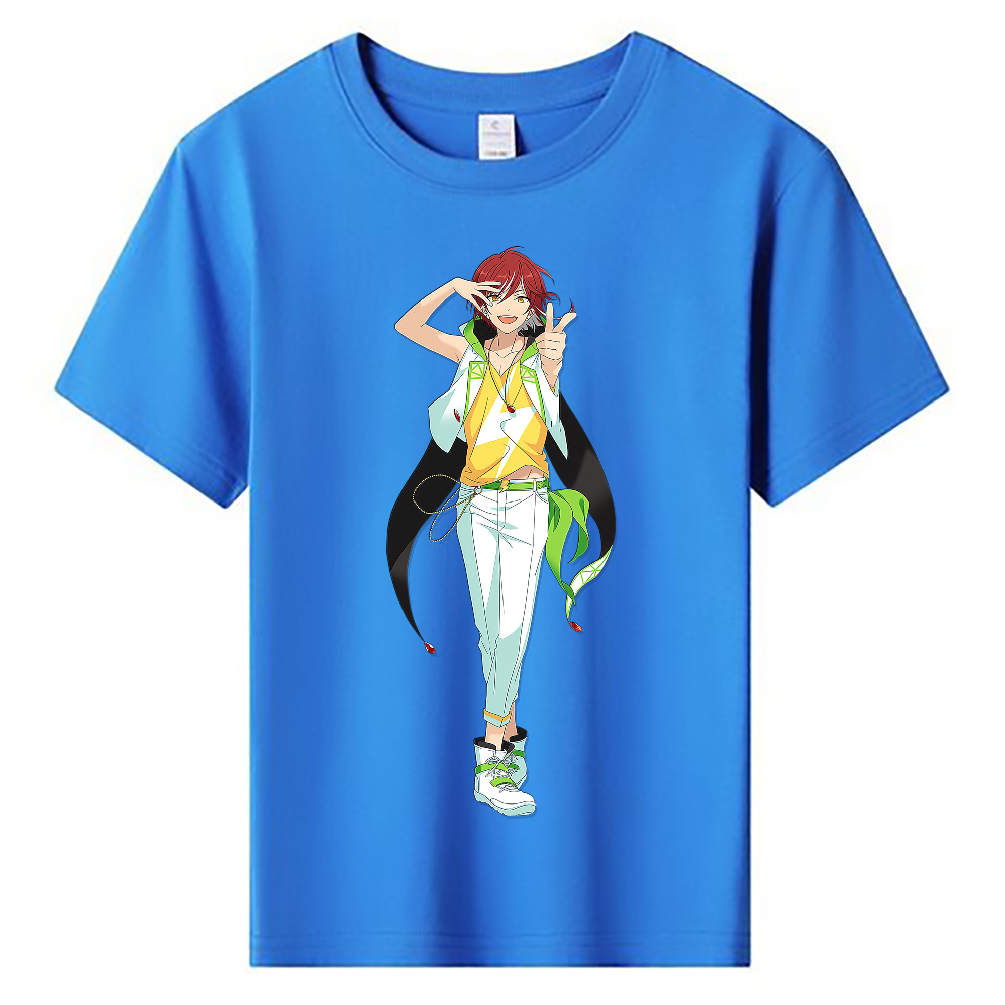 （画像用） あんさんぶるスターズ! Ensemble Stars 綿100％キッズTシャツ（フロントプリント）